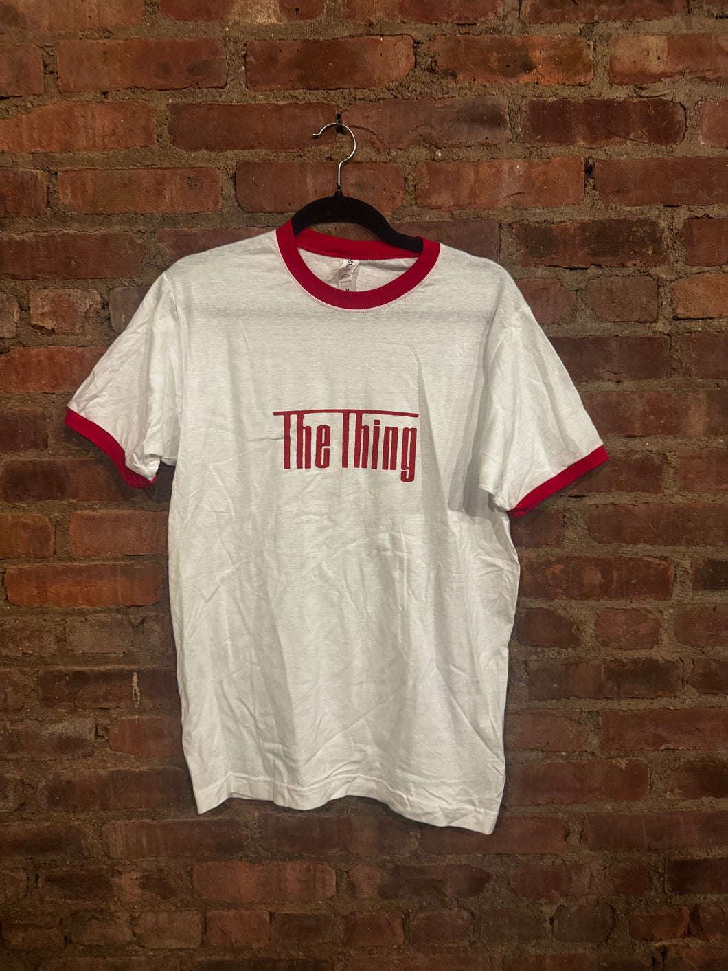 Ringer Tee - White/Red